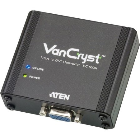 ATEN The Vc160A Is A Vga-To-Dvi Converter That Lets You View Vga Source VC160A